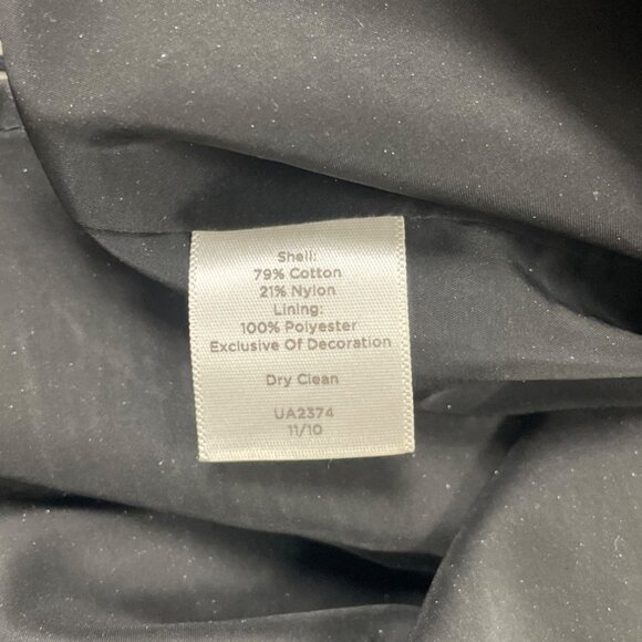 Talbots Black & White Tweed Two-Piece Suit With Skirt & Button-Up Jacket Sz 8 - Picture 11 of 13